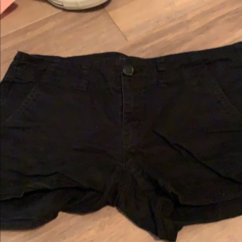 black ae shorts